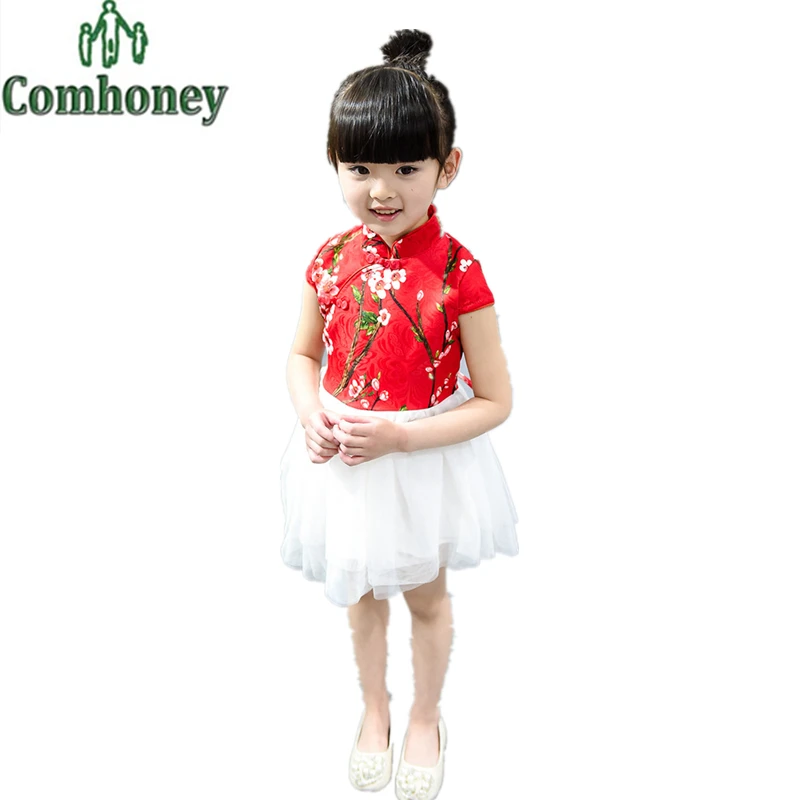Girls-Cheongsam-Dress-Lace-Tutu-Dresses-for-Baby-Girls-Short-Sleeve-Floral-Chinese-font-b-Traditional.jpg