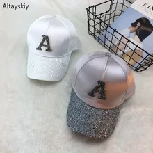 Бейсбольная кепка s Женская Новая Лоскутная регулируемая Женская кепка s с блестками в Корейском стиле шикарная Повседневная универсальная хип-хоп Милая
