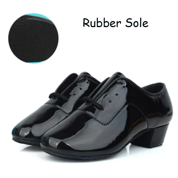 Мужские, детские, для мальчиков, современные, Бальные, танго, латинские, танцевальные туфли, низкий каблук, серебро, холщовая обувь для женщин, мужчин, детей, мальчиков, танцевальная обувь - Цвет: Style 5 rubber sole