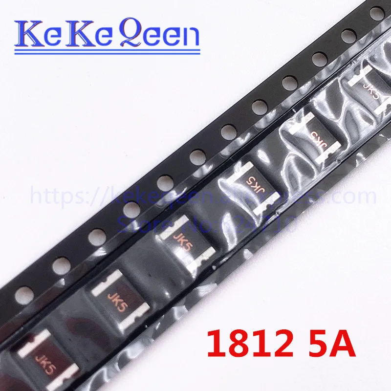 100 шт. сбрасываемые предохранители PTC 1812 5A 5000MA 8V 18V 24V 48V 60V SMT SMD PPTC | Обустройство