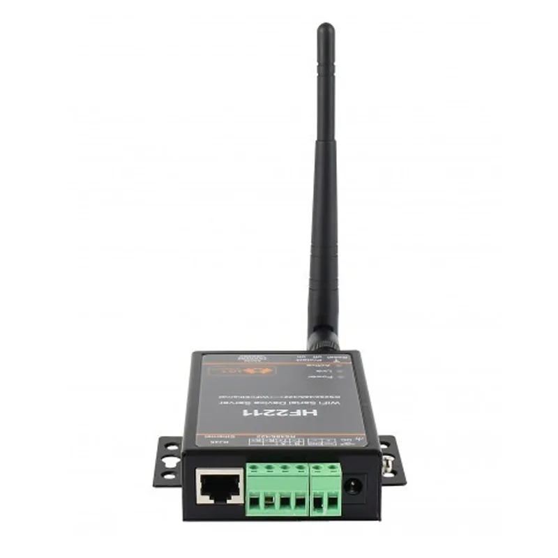 Serial Server RS232/485/422 to Wifi Ethernet rtu Networking Communication Equipment HF2211
