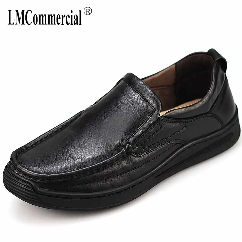 

Genuine Leather casual lazy men's loafer shoes men Driving shoes soft British retro all-match cowhide breathable sneaker autumn