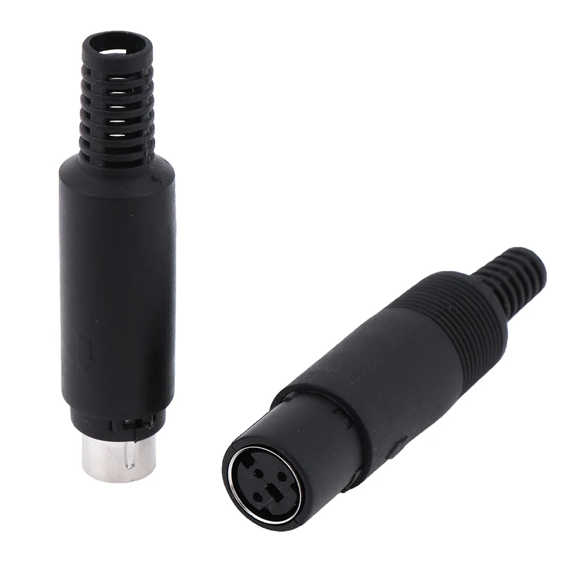 

New Useful Mini DIN Plug Socket Connector 3/4/5/6/7/8 PIN Chassis Cable Mount Male Female