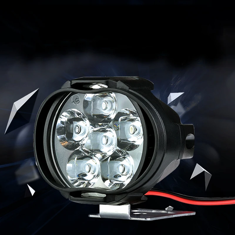 Rylybons New Car Motorcycle Led Headlight Lamp 30W 3000Lm Scooters Fog
