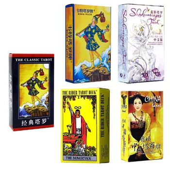 

15 Kinds Tarot Series Board Game Cards Game English/Chinese Edition Tarot Board Game For Family/Friends