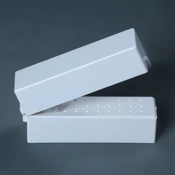 

30 Holes Nail Drills Bit Holder Stand Display Grinding Head Bit Storage Box Rack Manicure Tool 88