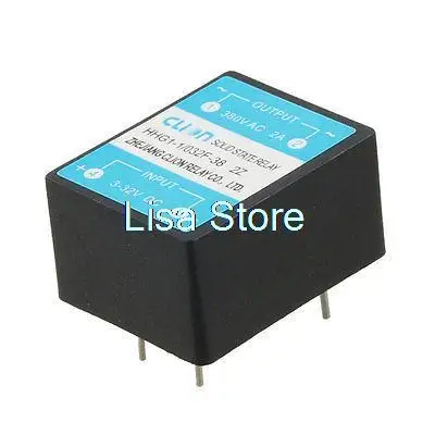 

HHG1-1/032F-38 2Z вход 3-32V DC Выход 2A 380V AC PCB твердотельное реле