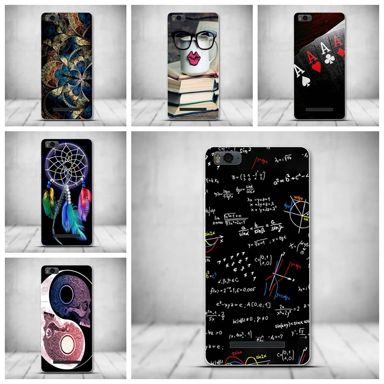 Силиконовый чехол из ТПУ с 3D рисунком для Xiaomi Mi4c Mi 4c силиконовые прозрачные чехлы