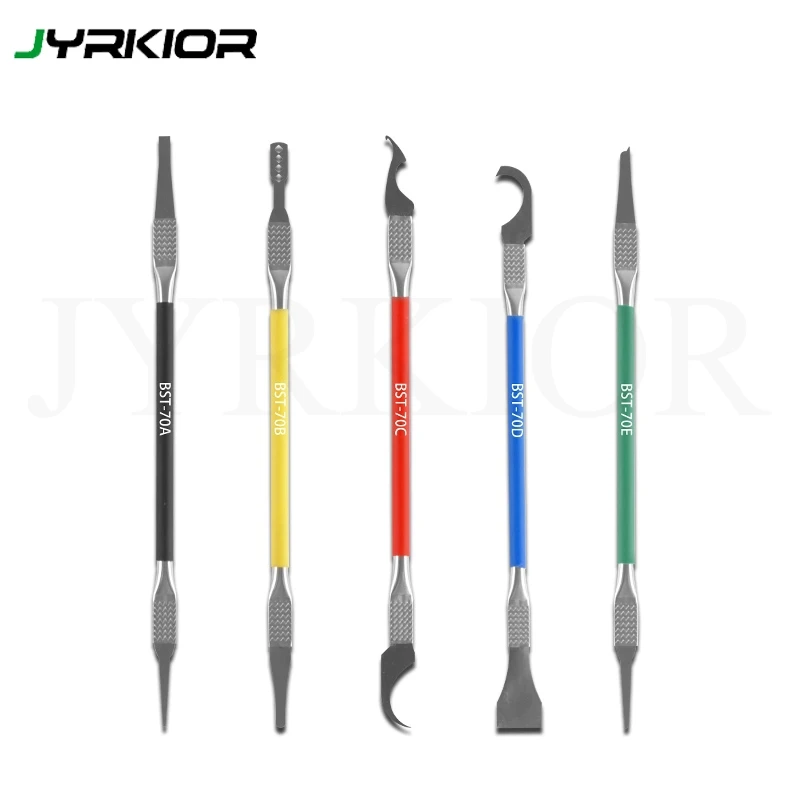 Jyrkior BST-70 High Toughness Mobile Phone Motherboard BGA Chip Disassembly Tool Pry Knife CPU Glue Remover LCD Screen Opener