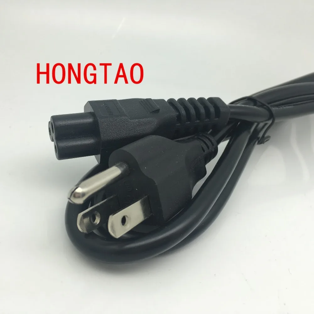 

5ft C5 Cloverleaf Lead to US  3Pin AC US Plug Power Cable Lead Cord PC Monitor 3pin Wholesale