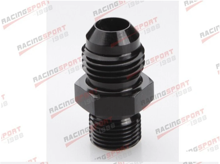 

AN8 -8 AN 8AN to 3/8'' NPT Straight Adapter ADAPTOR Fitting black