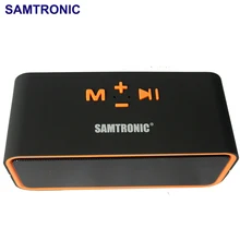 SAMTRONIC F8 Portable Bluetooth Speaker Wireless Speaker with FM HIFI Stereo Loudspeakers Super Bass Support TF/USB music Player