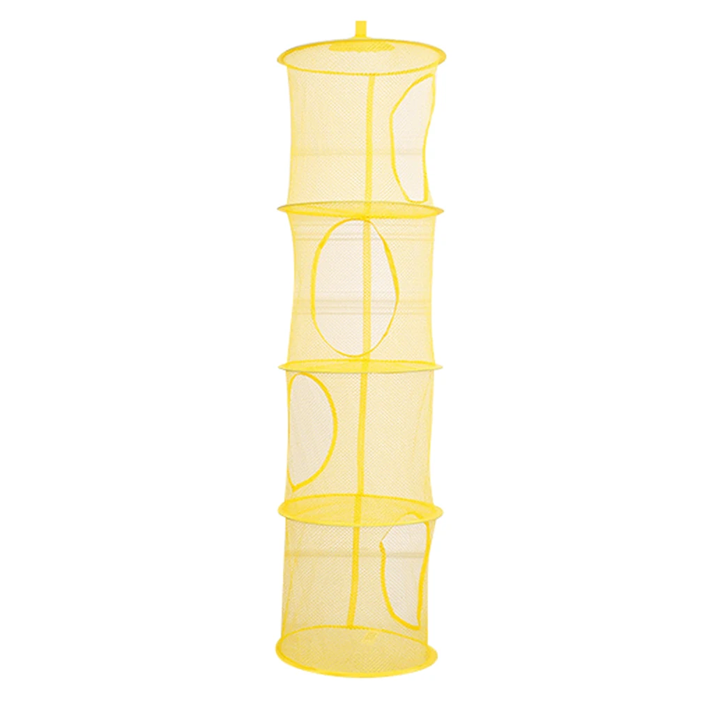 4 полки многофункциональная подвесная сумка для хранения игрушек органайзер для ванной комнаты кухонный шкаф инструменты для хранения сетчатая подвесная сумка - Цвет: NO.1