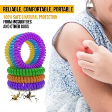 Комаров браслет-[320Hrs защиты] для выведения насекомых Отпугиватель жуков-естественных Крытый/Открытый насекомых