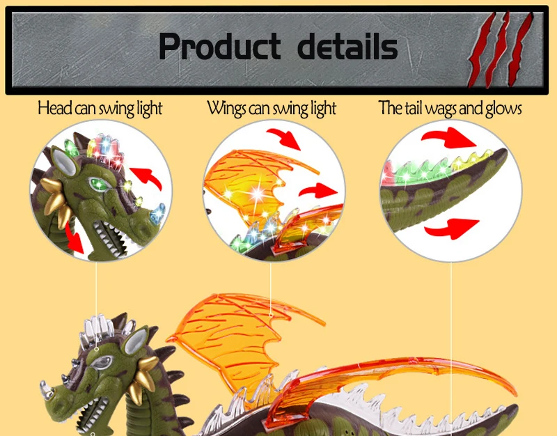 Dinossauro do Jurássico Brinquedos para Presente de Aniversário Eletrônica Piscando Frescos Animais Projeção Brinquedos Sounding Adorável Eletrônicos 10 Eletrônica Piscando Dinossauro do Jurássico Frescos Animais