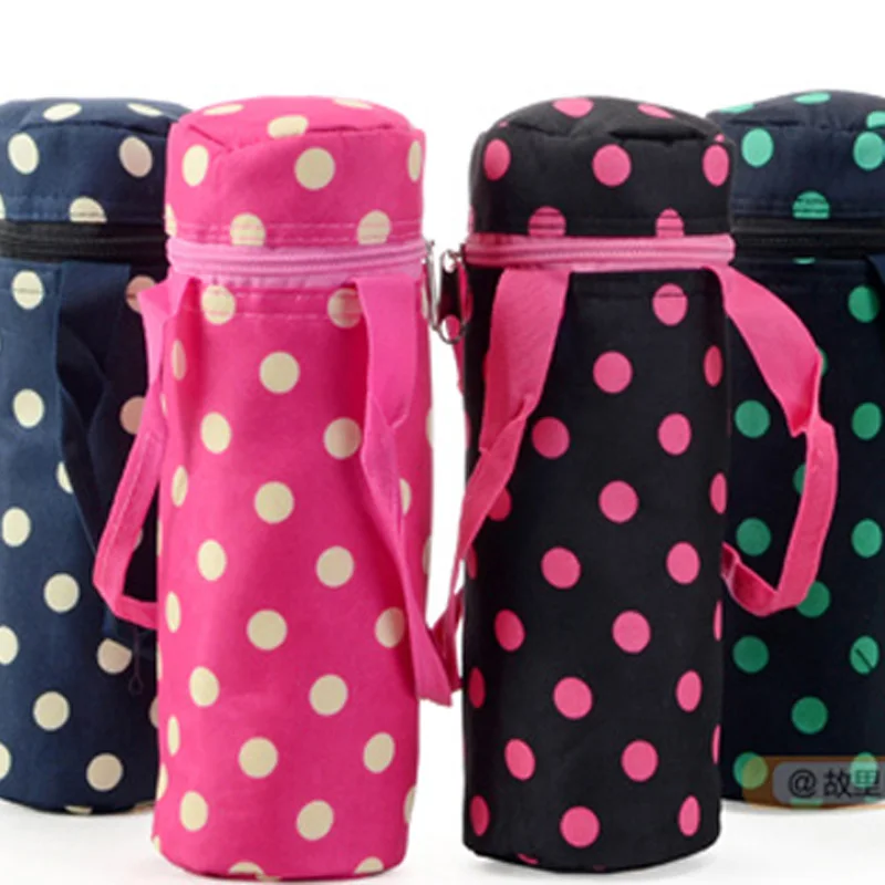 Baby Insulation Breast Milk Bottle Thermal Bag Portable Dot Mummy Travel Infant Feeding Milk Keep Warm Stroller Hang Tote BB5018 (6)