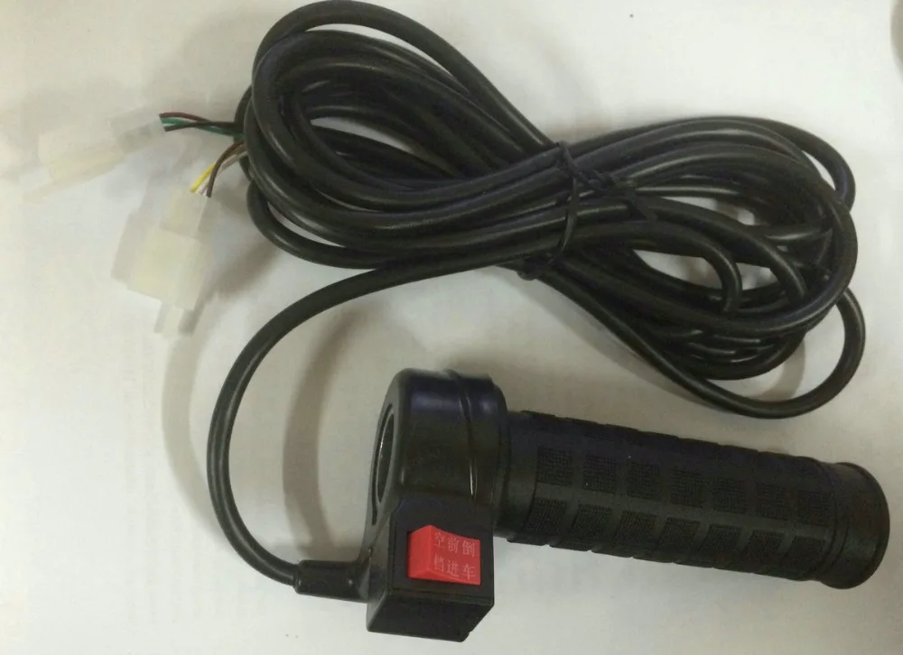 twist throttle gas handle grips with forward reverse empty gears switch