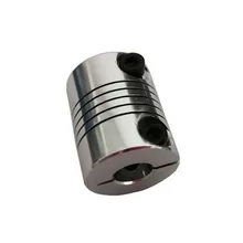 4 pces d20l25 5x8mm alumínio eixo z acoplamento flexível para acoplamentos de eixo do motor deslizante acoplador peças de impressora 3d acessório
