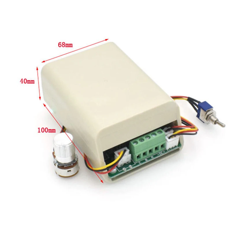 Трехфазный бесщеточный регулятор скорости двигателя DC 5 V-24 V CW CCW Реверсивный переключатель