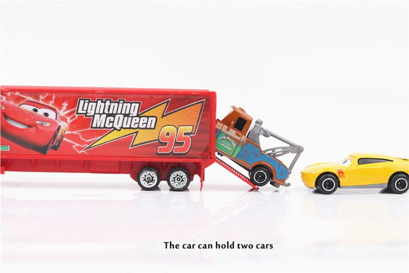 7 шт./компл. disney "тачки 3 Lightning McQueen Джексон Storm Крус Mater Мак дядя грузовик 1:55 литья под давлением металлический автомобиль модель игрушка для мальчиков