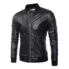 Горячая Распродажа, Новое поступление, кожаные куртки, мужская куртка, Мужская верхняя одежда, мужские пальто, весенне-осенняя куртка из искусственной кожи, размер M-3XL