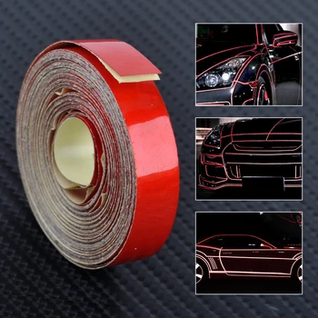 

CITALL Car Auto Trucks Motorcycle Body DIY 5 M x 1cm Reflective Strip Sticker Tape Self Adhesive Decal
