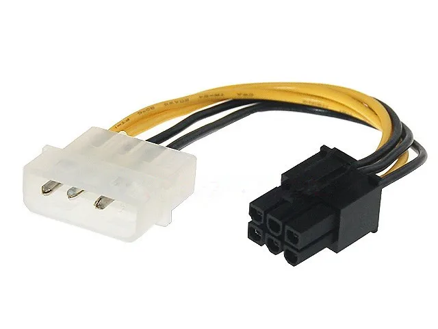 6 P кабель питания 6pin силовой до 4 power conversion cable источника питания|Соединители| |