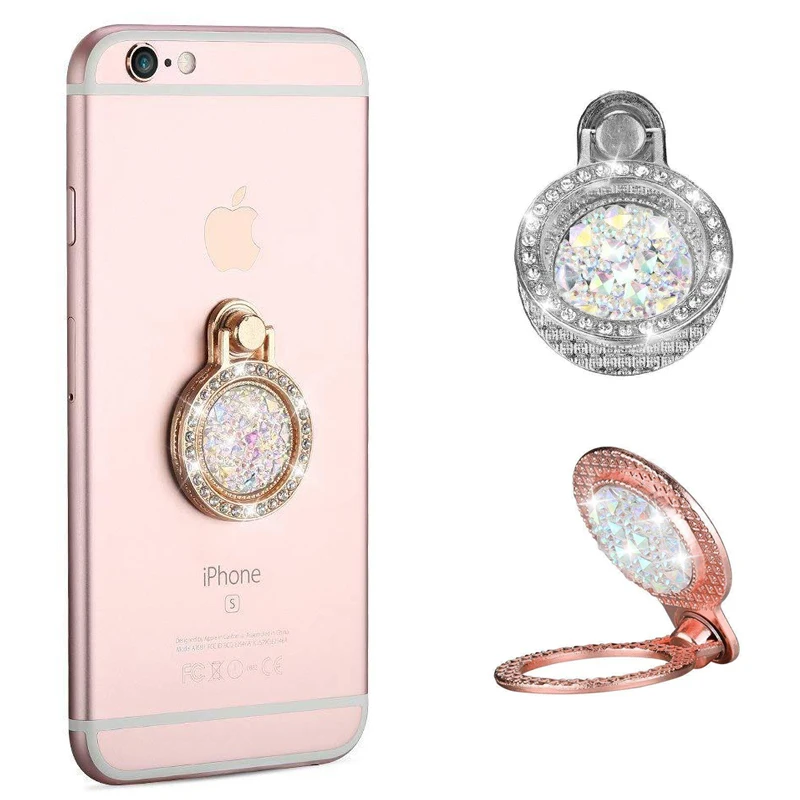 Finger Ring Phone Holder Bling Diamond SmartPhone Stander For iPhone