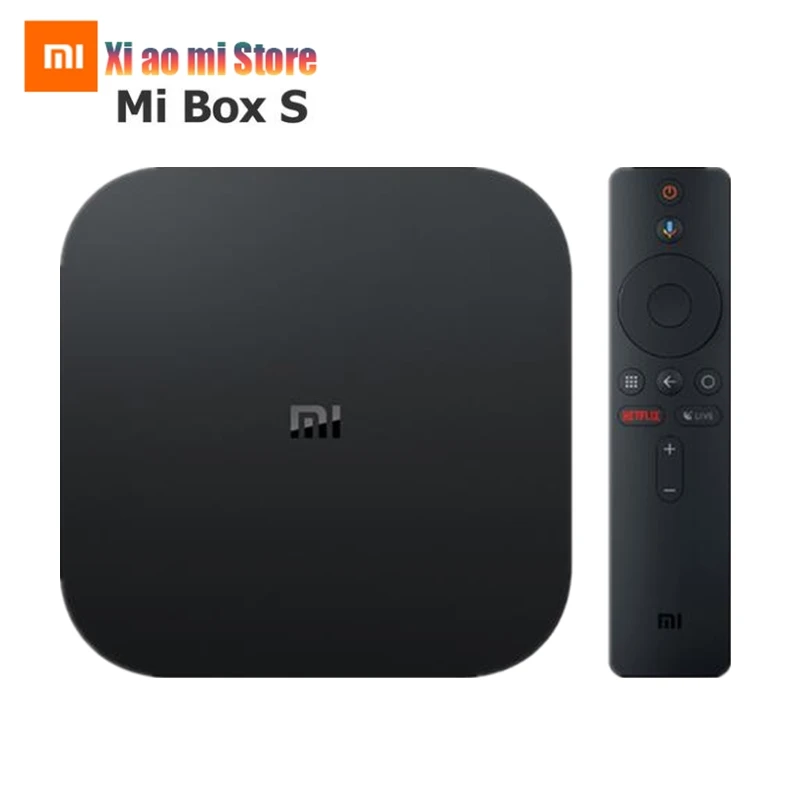 Xiao mi mi Box S wersja globalna 4K HDR TV Box z androidem strumieniowy odtwarzacz multimedialny i asystent google zdalny inteligentny telewizor mi Box 4 Xiao mi mi Box S wersja globalna 4K HDR TV Box z androidem strumieniowy odtwarzacz multimedialny i asystent google zdalny inteligentny telewizor mi Box 4