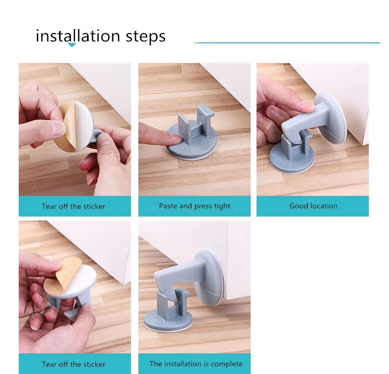 

Silicone door stopper