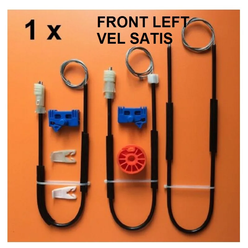 

FOR RENAULT VEL SATIS WINDOW REGULATOR REPAIR KIT FRONT-LEFT/RIGHT 2001-2009