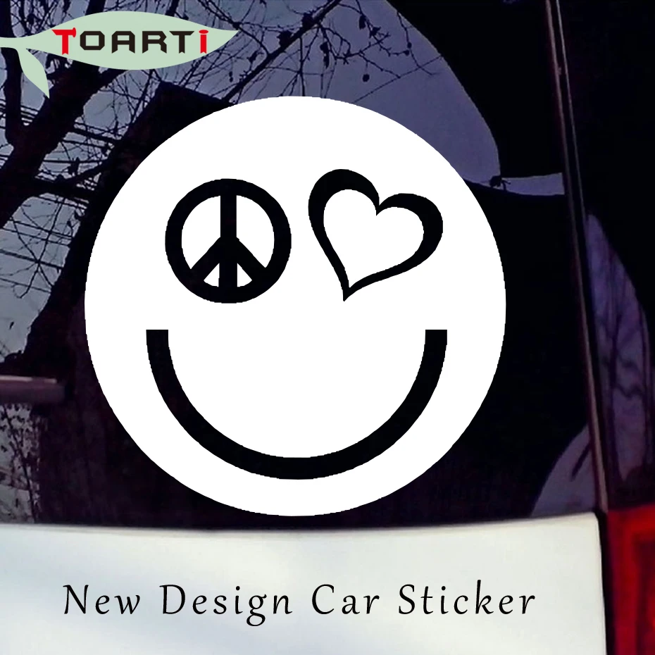 Alien Face Smiling UFO White Car Truck Window Wall Laptop Vinyl Decal Sticker.