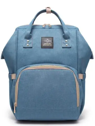 Navy BLue Eambee Модный Рюкзак Сумка Для Коляски Детские Сумки Бренд Прогулочная Сумка Для Мамы Сумка Детская Так и гуляем - Цвет: Navy BLue