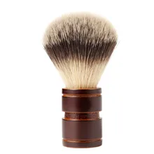 Grandslam мужские кисти для бритья из искусственного барсука, синтетические волокна с деревянной ручкой, Профессиональные парикмахерские щетки для бритья