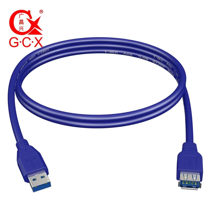 GCX USB удлинитель кабеля для передачи данных штекер гнездо 3 0 кабель шнур ПК