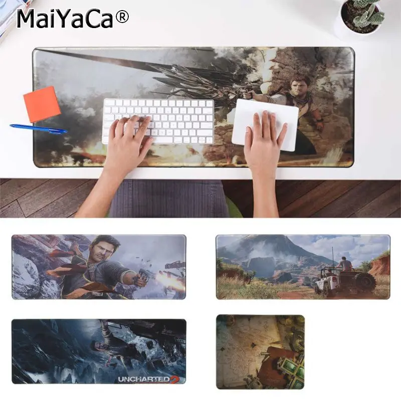 

Maiyaca Uncharted Office Mice Gamer Soft Mouse Pad Speed/Control Version Large Gaming Mouse Pad