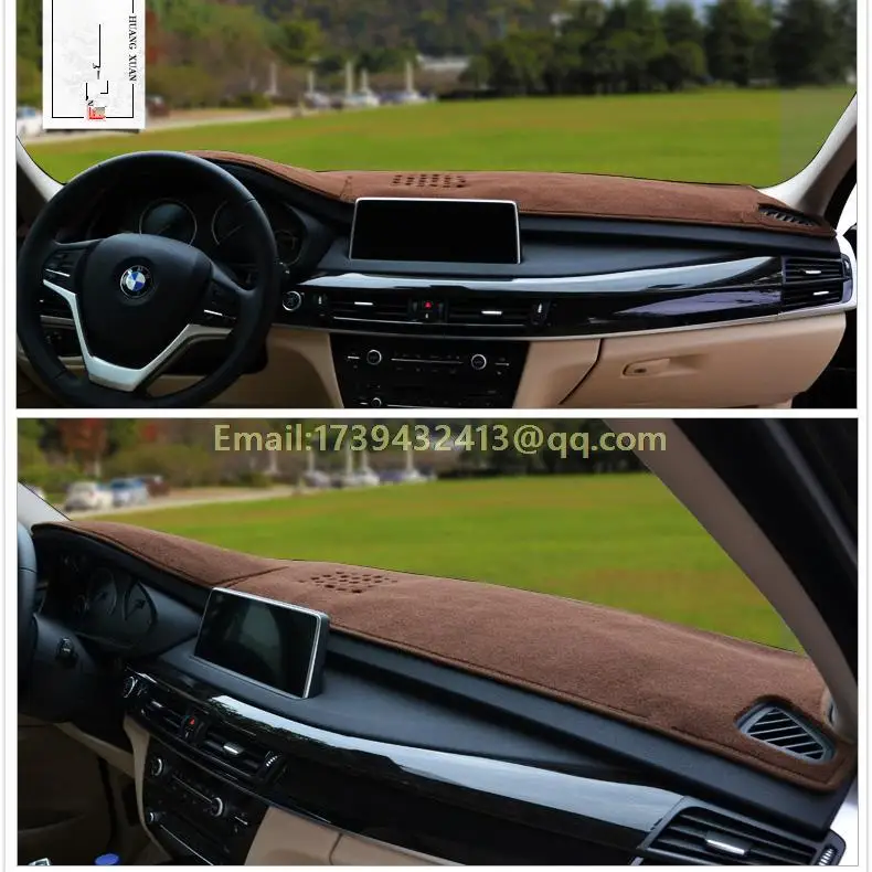 Аксессуары для стайлинга автомобиля чехол приборной панели BMW X6 X5 f15 F16 2013 2014 2015