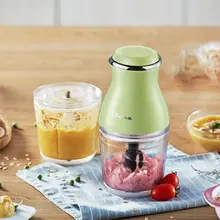 Медведь измельчитель мяса 2 шт стеклянные чашки 200 Вт миксер для кормления ребенка производитель еды Чоппер Vitek бренд Mi