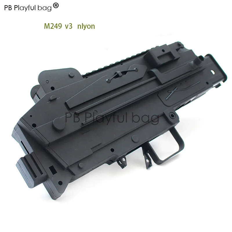 Pb игривый мешок Спорт на открытом воздухе игрушки гель мяч пистолет M249 V3 нейлон старый основной корпус ремонт машины запчасти OD79 - Цвет: 1pcs