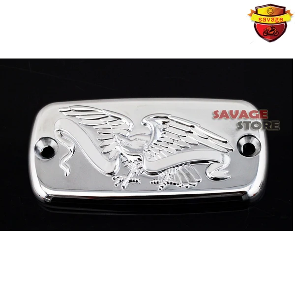 

Motorcyle Front Brake Cylinder Reservoir Cover Cap Eagle For HONDA VT400 VT600 VT750 VT1100 Shadow VT1300 VTX1300