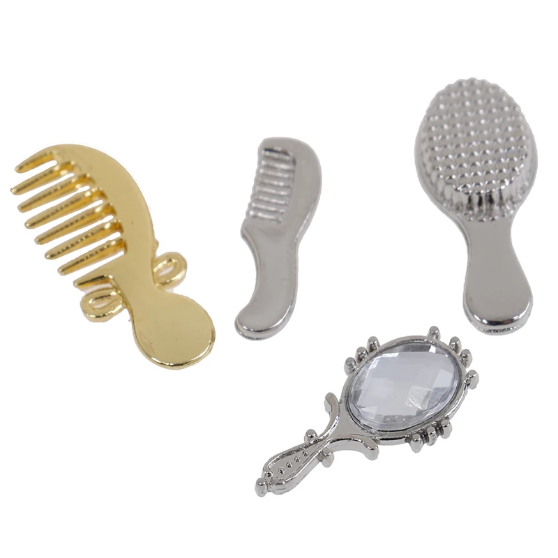 5 шт. набор 1/12 миниатюрный практичный аксессуар для ванной комнаты гребень фен для волос зеркальная модель строительные наборы детские игрушки