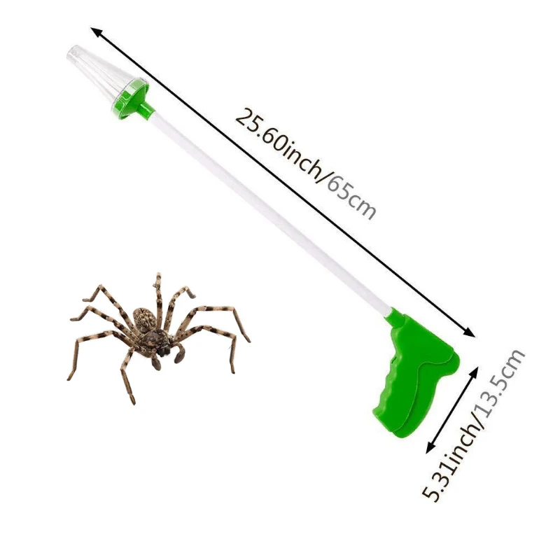 

Mayitr Spider Catcher Removes Critter Insect Grabber Travel Eco Friendly Insect Bug Catch Release Trap Pest Control Tools