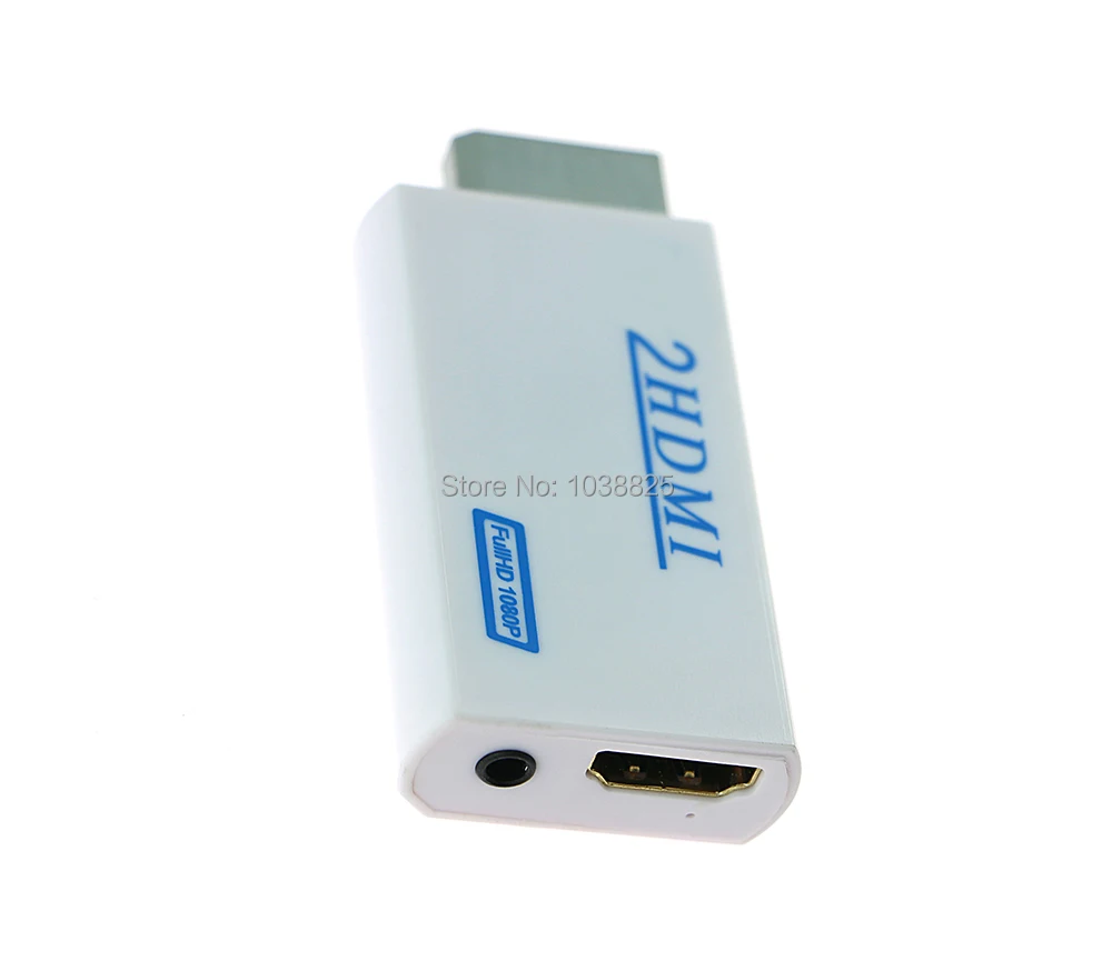 Переходник для Wii в HDMI поддержка FullHD 720P 1080P 3 5 мм аудио 2 адаптер HDTV|Запасные части| |