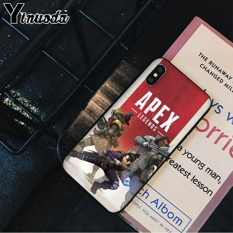 Yinuoda Apex Legends заказчик высокое качество чехол для телефона для Apple iPhone 8 7 6 6S Plus X XS MAX 5 5S SE XR чехол - Цвет: A13