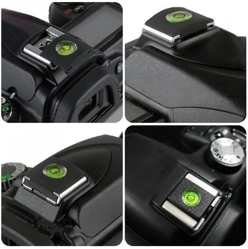 

5Pcs Camera Accessories Universal DSLR Camera Bubble Spirit Level Hot Shoe Protector Cover For Canon Nikon