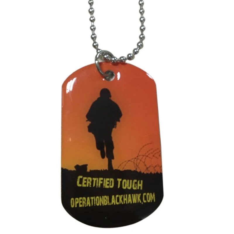 

Hot Sale Aluminum Printing Dog Tag with Epoxy