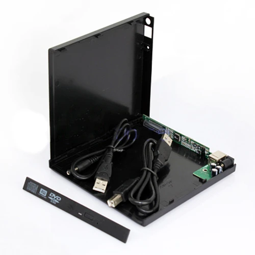 Laptop USB to IDE CD DVD RW ROM External Case Enclosue - AliExpress