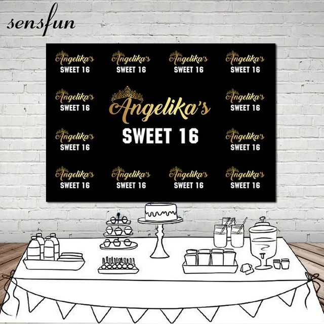 sensfun sweet 16 party
