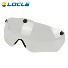 LOCLE Magnética Gafas de Bicicletas Ciclismo Gafas Casco Casco Ciclismo Gafas 3 Colores