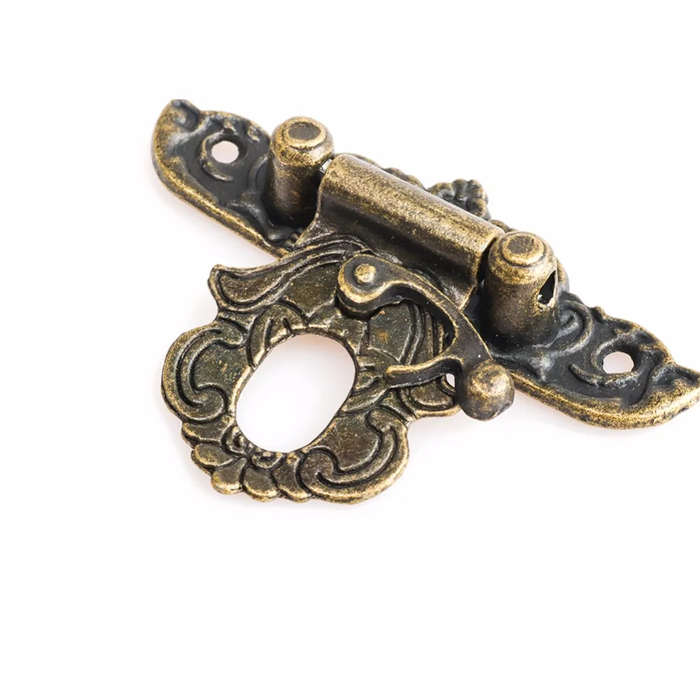 5 компл./лот антикварные защелки ловит Hasps Твердые застежки пряжки Agraffe небольшой